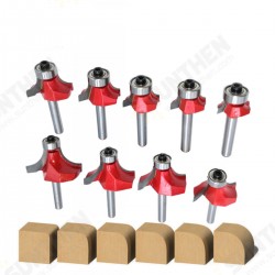 6mm Shank Corner Round Over Router Bit with Bearing Cleaning Flush Milling Cutter for Wood Woodworking Tool 6mm Shank Corner Round Over Router Bit with Bearing Cleaning Flush Milling Cutter for Wood Woodworking Tool