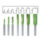 7pcs 6mm Shank Single Double Flute Straight Bit Milling Cutter Wood Tungsten Carbide Router Bit 7pcs 6mm Shank Single Double Flute Straight Bit Milling Cutter Wood Tungsten Carbide Router Bit