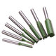 7pcs 6mm Shank Single Double Flute Straight Bit Milling Cutter Wood Tungsten Carbide Router Bit