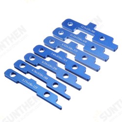 7pcs Quick Router Table Set Up Bar Precision Measuring Block