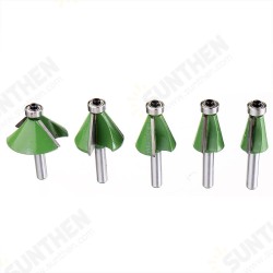 8mm Shank Chamfering Router Bit 11.25-45 Degree Milling Cutter for Woodworking 8mm Shank Chamfering Router Bit 11.25-45 Degree Milling Cutter for Woodworking