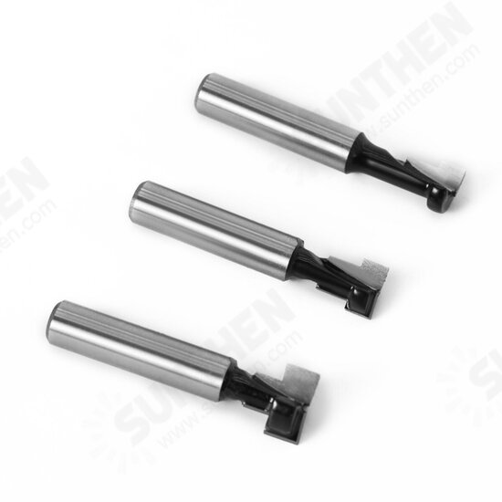 8mm Shank T-Slot Keyhole Cutter Wood Router Bit Carbide Cutter For Wood Hex Bolt T-Track Slotting Milling Cutters 8mm Shank T-Slot Keyhole Cutter Wood Router Bit Carbide Cutter For Wood Hex Bolt T-Track Slotting Milling Cutters