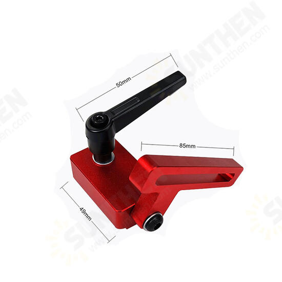 Aluminium Alloy 30 Type Miter Track Stop For 30mm T-track Woodworking Hand Tool Aluminium Alloy 30 Type Miter Track Stop For 30mm T-track Woodworking Hand Tool