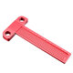 Aluminium Alloy T-160 Hole Positioning Metric Measuring Ruler Woodworking Precision Marking Scriber Aluminium Alloy T-160 Hole Positioning Metric Measuring Ruler Woodworking Precision Marking Scriber