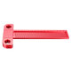 Aluminium Alloy T-160 Hole Positioning Metric Measuring Ruler Woodworking Precision Marking Scriber Aluminium Alloy T-160 Hole Positioning Metric Measuring Ruler Woodworking Precision Marking Scriber