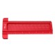 Aluminium Alloy TS 3 to 8 Inch Hole Positioning Measuring Ruler Precision Marking T Ruler Scriber Ruler Woodworking Tool Aluminium Alloy TS 3 to 8 Inch Hole Positioning Measuring Ruler Precision Marking T Ruler Scriber Ruler Woodworking Tool