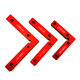 Aluminum 90 Degree Precision Positioning L Squares Block 100/120/140mm Positioning Right Angle Ruler Clamping Measure Tools Aluminum 90 Degree Precision Positioning L Squares Block 100/120/140mm Positioning Right Angle Ruler Clamping Measure Tools
