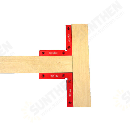 Aluminum 90 Degree Precision Positioning L Squares Block 100/120/140mm Positioning Right Angle Ruler Clamping Measure Tools Aluminum 90 Degree Precision Positioning L Squares Block 100/120/140mm Positioning Right Angle Ruler Clamping Measure Tools