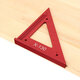 Aluminum Alloy Metric Woodworking Triangle Ruler Carpenters Square Hole Positioning Measuring Ruler Aluminum Alloy Metric Woodworking Triangle Ruler Carpenters Square Hole Positioning Measuring Ruler