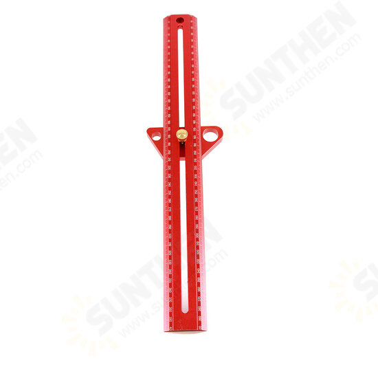 Angle Scriber Woodworking Scribing Line Ruler Multifunction Carpenter Marking Gauge Aluminum Alloy Measuring Tools Angle Scriber Woodworking Scribing Line Ruler Multifunction Carpenter Marking Gauge Aluminum Alloy Measuring Tools