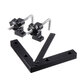Center Scriber Instrument L-Shaped Auxiliary Fixture Splicing Board Positioning Panel Fixed Clip Carpenter Square Ruler Woodworking Tool Center Scriber Instrument L-Shaped Auxiliary Fixture Splicing Board Positioning Panel Fixed Clip Carpenter Square Ruler Woodworking Tool