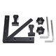 Center Scriber Instrument L-Shaped Auxiliary Fixture Splicing Board Positioning Panel Fixed Clip Carpenter Square Ruler Woodworking Tool Center Scriber Instrument L-Shaped Auxiliary Fixture Splicing Board Positioning Panel Fixed Clip Carpenter Square Ruler Woodworking Tool