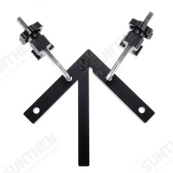 Center Scriber Instrument L-Shaped Auxiliary Fixture Splicing Board Positioning Panel Fixed Clip Carpenter Square Ruler Woodworking Tool