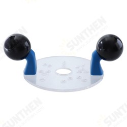 Compact Router Sub-Base with Handles Router Attachment for Bosch Dewalt Woodworking Tools