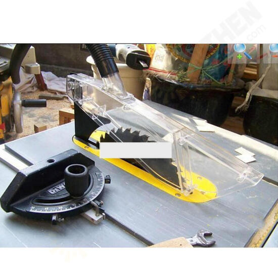 DIY Table Saw Protective Cover Stand with Dispensing Tool Case Anti Dust Transparent Protective Cover Woodworking Shell Safety Cover