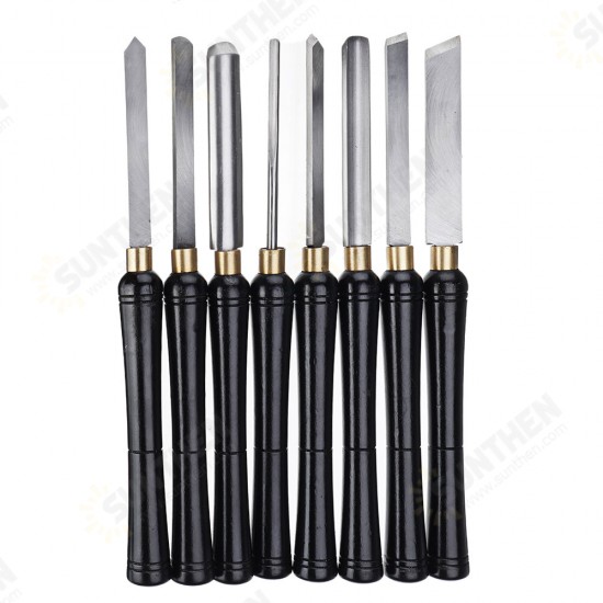 High Speed Steel Lathe Chisel Wood Turning Tool with Wood Handle Woodworking Tool High Speed Steel Lathe Chisel Wood Turning Tool with Wood Handle Woodworking Tool