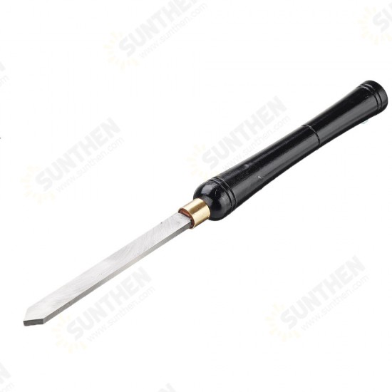 High Speed Steel Lathe Chisel Wood Turning Tool with Wood Handle Woodworking Tool High Speed Steel Lathe Chisel Wood Turning Tool with Wood Handle Woodworking Tool