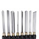 High Speed Steel Lathe Chisel Wood Turning Tool with Wood Handle Woodworking Tool High Speed Steel Lathe Chisel Wood Turning Tool with Wood Handle Woodworking Tool