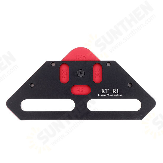KE-R1 Quick Change Wood Panel Radius R15/R20/R25/R30/C15/C20/C25/C30 Quick-Jig Router Table Bits Jig Aluminum Alloy Corner Template Woodworking Tool KE-R1 Quick Change Wood Panel Radius R15/R20/R25/R30/C15/C20/C25/C30 Quick-Jig Router Table Bits Jig Aluminum Alloy Corner Template Woodworking Tool