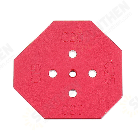KE-R1 Quick Change Wood Panel Radius R15/R20/R25/R30/C15/C20/C25/C30 Quick-Jig Router Table Bits Jig Aluminum Alloy Corner Template Woodworking Tool KE-R1 Quick Change Wood Panel Radius R15/R20/R25/R30/C15/C20/C25/C30 Quick-Jig Router Table Bits Jig Aluminum Alloy Corner Template Woodworking Tool