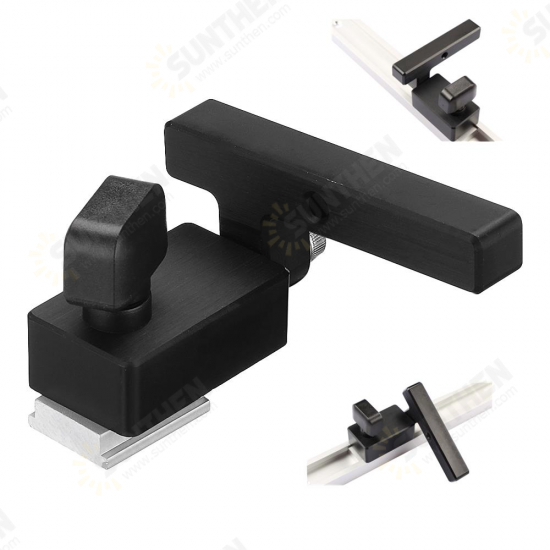 Miter Track Stop Square Handle for T-Slot T-Track Woodworking Tool Miter Track Stop Square Handle for T-Slot T-Track Woodworking Tool