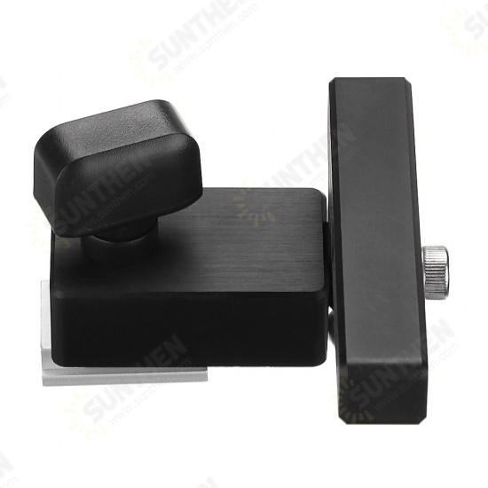 Miter Track Stop Square Handle for T-Slot T-Track Woodworking Tool Miter Track Stop Square Handle for T-Slot T-Track Woodworking Tool
