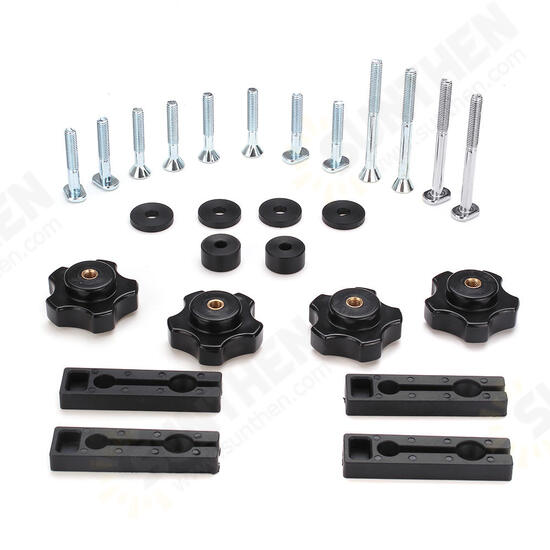Multi-purpose Double Feather Board Set for Table Saws Router Table Miter Saws Miter Gauge Slot Multi-purpose Double Feather Board Set for Table Saws Router Table Miter Saws Miter Gauge Slot