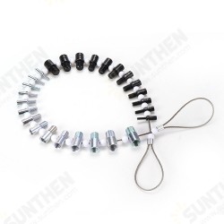 Nut Bolt Thread Checker Inch Metric Gauge Woodworking Gauge