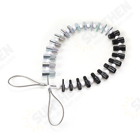 Nut Bolt Thread Checker Inch Metric Gauge Woodworking Gauge Nut Bolt Thread Checker Inch Metric Gauge Woodworking Gauge