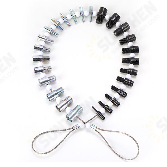 Nut Bolt Thread Checker Inch Metric Gauge Woodworking Gauge Nut Bolt Thread Checker Inch Metric Gauge Woodworking Gauge