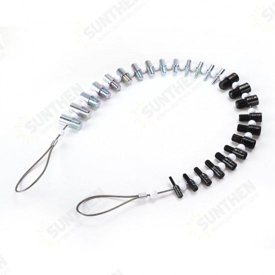 Nut Bolt Thread Checker Inch Metric Gauge Woodworking Gauge Nut Bolt Thread Checker Inch Metric Gauge Woodworking Gauge