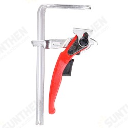 Quick Guide Rail Clamp Carpenter F Clamp Quick Clamping for MFT and Guide Rail System Woodworking DIY Hand Tool Quick Guide Rail Clamp Carpenter F Clamp Quick Clamping for MFT and Guide Rail System Woodworking DIY Hand Tool