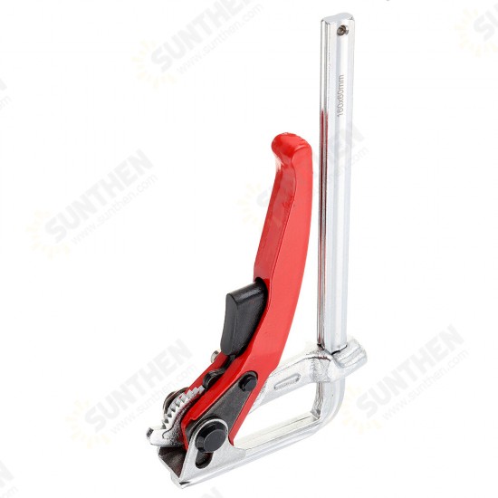 Quick Guide Rail Clamp Carpenter F Clamp Quick Clamping for MFT and Guide Rail System Woodworking DIY Hand Tool Quick Guide Rail Clamp Carpenter F Clamp Quick Clamping for MFT and Guide Rail System Woodworking DIY Hand Tool