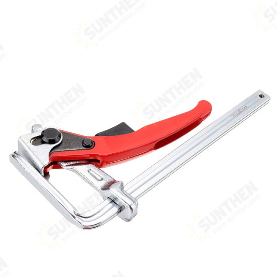 Quick Guide Rail Clamp Carpenter F Clamp Quick Clamping for MFT and Guide Rail System Woodworking DIY Hand Tool Quick Guide Rail Clamp Carpenter F Clamp Quick Clamping for MFT and Guide Rail System Woodworking DIY Hand Tool