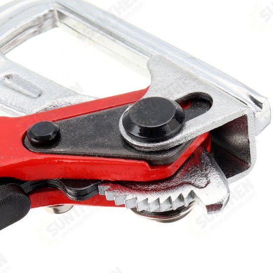 Quick Guide Rail Clamp Carpenter F Clamp Quick Clamping for MFT and Guide Rail System Woodworking DIY Hand Tool Quick Guide Rail Clamp Carpenter F Clamp Quick Clamping for MFT and Guide Rail System Woodworking DIY Hand Tool