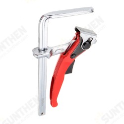 Quick Guide Rail Clamp Carpenter F Clamp Quick Clamping for MFT and Guide Rail System Woodworking DIY Hand Tool Quick Guide Rail Clamp Carpenter F Clamp Quick Clamping for MFT and Guide Rail System Woodworking DIY Hand Tool