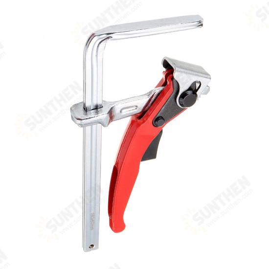 Quick Guide Rail Clamp Carpenter F Clamp Quick Clamping for MFT and Guide Rail System Woodworking DIY Hand Tool Quick Guide Rail Clamp Carpenter F Clamp Quick Clamping for MFT and Guide Rail System Woodworking DIY Hand Tool