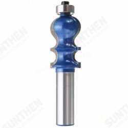 RB25 1/2 Inch Shank Router Bit Carbide Woodworking Cutter Engraving Trimming RB25 1/2 Inch Shank Router Bit Carbide Woodworking Cutter Engraving Trimming