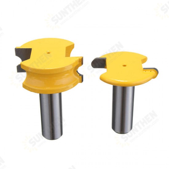 RB35 2pcs 1/2 Inch Shank Flute and Bead Router Bit Set Wood Working Cutter RB35 2pcs 1/2 Inch Shank Flute and Bead Router Bit Set Wood Working Cutter