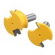 RB35 2pcs 1/2 Inch Shank Flute and Bead Router Bit Set Wood Working Cutter RB35 2pcs 1/2 Inch Shank Flute and Bead Router Bit Set Wood Working Cutter