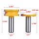 RB35 2pcs 1/2 Inch Shank Flute and Bead Router Bit Set Wood Working Cutter RB35 2pcs 1/2 Inch Shank Flute and Bead Router Bit Set Wood Working Cutter