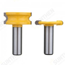 RB35 2pcs 1/2 Inch Shank Flute and Bead Router Bit Set Wood Working Cutter RB35 2pcs 1/2 Inch Shank Flute and Bead Router Bit Set Wood Working Cutter