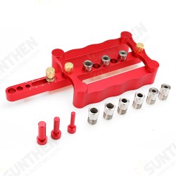 Self Centering Dowelling Jig Metric Dowel 6/8/10mm Punch Locator Drilling Tools for Woodworking Self Centering Dowelling Jig Metric Dowel 6/8/10mm Punch Locator Drilling Tools for Woodworking