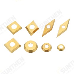 Titanium Coated Wood Carbide Insert Milling Cutter For Wood Turning Tool Woodworking Titanium Coated Wood Carbide Insert Milling Cutter For Wood Turning Tool Woodworking