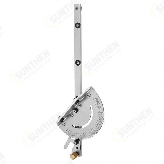 Upgraded Miter Gauge Brass Handle Table/Saw Router Miter Gauge Sawing Assembly Ruler Upgraded Miter Gauge Brass Handle Table/Saw Router Miter Gauge Sawing Assembly Ruler