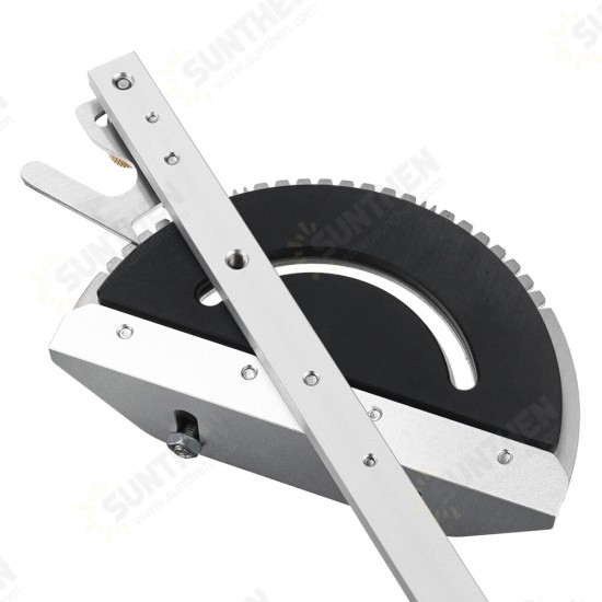 Upgraded Miter Gauge Brass Handle Table/Saw Router Miter Gauge Sawing Assembly Ruler Upgraded Miter Gauge Brass Handle Table/Saw Router Miter Gauge Sawing Assembly Ruler