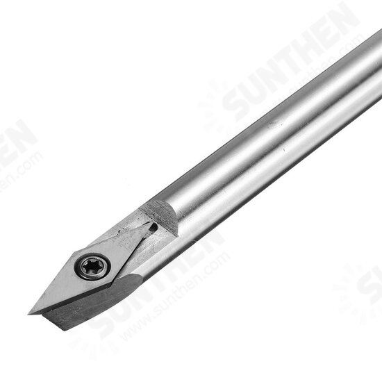 Wood Turning Tool with Wood Carbide Insert Cutter Round Shank Woodworking Tool/Aluminum Alloy Handle