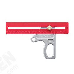 Woodworking Angle Ruler 45/90 Degree Ruler Scribe Gauge Measuring Tool Woodworking Angle Ruler 45/90 Degree Ruler Scribe Gauge Measuring Tool