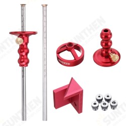 Woodworking Scriber Angle Marker Ruler Gauge Drill Guide Hole Puncher Locator Jig Woodworking Scriber Angle Marker Ruler Gauge Drill Guide Hole Puncher Locator Jig