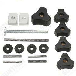 Woodworking Tool Accessary Quick Action Hold Down Clamp Handle Nut for T-Slot T-Tracks Woodworking Tool Accessary Quick Action Hold Down Clamp Handle Nut for T-Slot T-Tracks